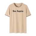 YOSUWOAI - T-Shirt Los Angeles Beige